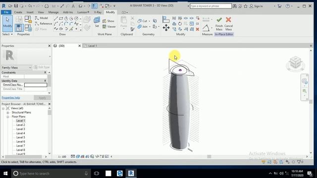 Al bahar parametric facade in revit part 4 смотреть онлайн