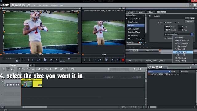 How To Make An Animated Gif From A Video Using Magix Video Editing Software смотреть онлайн
