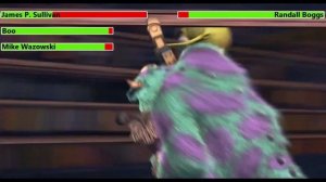 Monsters, Inc. (2001) Boo's Door Chase with healthbars 2/4