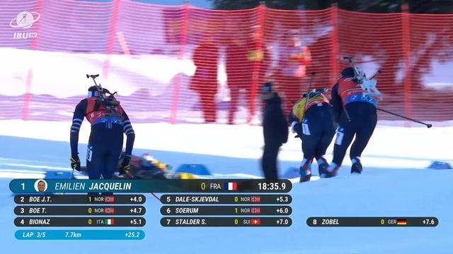 World Cup 23/24 Lenzerheide: Men Mass Start Highlights смотреть онлайн