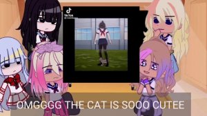 Yandere simulator reacts to ayano || MY AU || 4/?? || Yandere Simulator