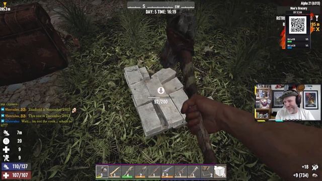 7 Days to Die - Alpha 21 Gameplay - Random Map & Warrior Diff - Ep. 5 смотреть онлайн