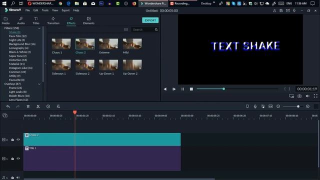 WONDERSHARE FILMORA 9 | HOW TO | SHAKE TEXT EFFECTS | TUTORIAL [BANGLA] MD TAMIM |BANGLADESH ! смотреть онлайн