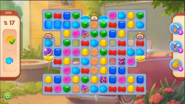 Homescapes Level 299 No Booster 🏠 l MiniGames смотреть онлайн