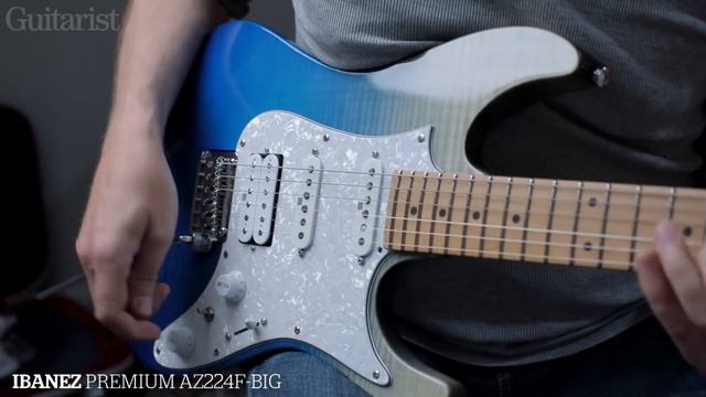 Ibanez AZ Prestige and Premium electrics A/B demo смотреть онлайн