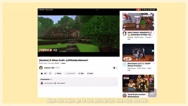 “🍡Oliver Craft Addon” Decoration for minecraft pe 1.20+🍭 + how to dowload tutorial” смотреть онлайн