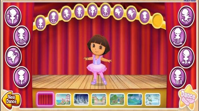 Game Play Dora The Explorer : Dora's Ballet Adventures | Nick Jr. Games #gamekids #nickjrgames #dor