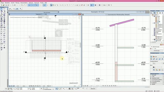 Archicad 17 Bau Angabe Durchbrüche als GDL Konzept смотреть онлайн
