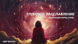 Медитация перед сном для глубокого расслабления и успокоения нервной системы: "Пространство Внутри"