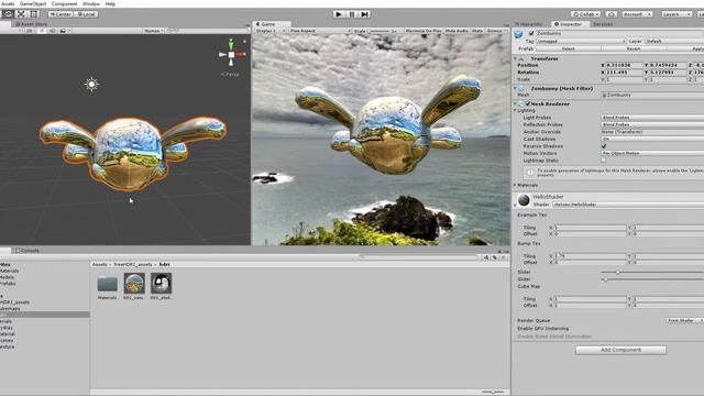 Unity 3D CG world reflection смотреть онлайн