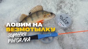 Зимняя Рыбалка на Безмотылку Удочка Salmo Fin Уловистые Чертики на Окуня
