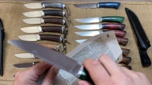 Много ножей по наличию!!! Рабочие ножи из стали Vg10