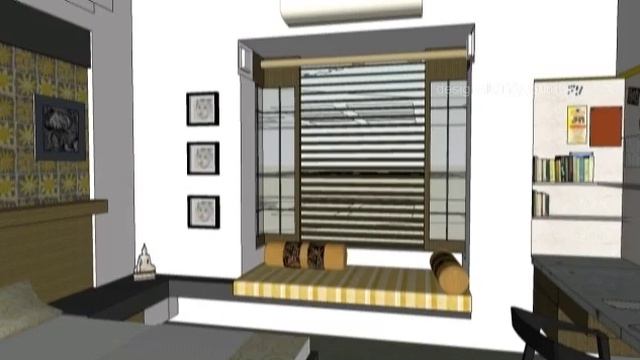 184ei120828 Home , Bedroom Interior Design @ INDIA | Sketchup Walkthru смотреть онлайн
