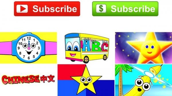 Electric Colors CLIP Color Song, English for Kids, ESL, Fun Education Song, Learn Colors