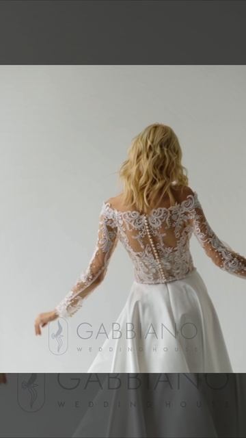 Свадебное платье Эльвина из коллекции «Sense» от бренда Gabbiano