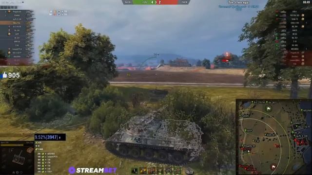 НИДИН КРУТО ЗАТАЩИЛ БОЙ НА САМОМ ХУДШЕМ ЛТ 10 УРОВНЯ смотреть онлайн