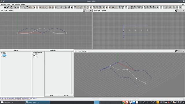 暖雲暖暖暖 uBuntu版權Blender動畫 曾 ayam nurbs 曾 revert curve 改變nurbs曲線方向 曾 skin做出nurbs曲面物體幫製曾blender版權動畫 смотреть онлайн