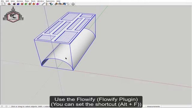 Sketchup tutorial parametric | PATTERNS ON COMPLEX Faces with Flowify for SketchUp смотреть онлайн