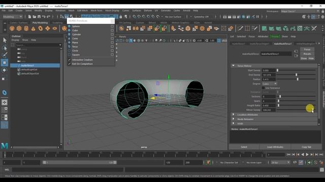 MAYA TUTORIAL NURBS SURFACE | NURBS EXTRUDE HINDI/URDU смотреть онлайн