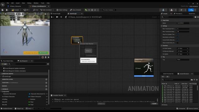 Animation Blendspace and Blueprint UE 5 смотреть онлайн