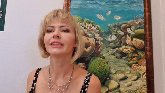 Underwater painter Olga Belka greets u! смотреть онлайн