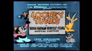 Looney Tunes 1930 Intro COLORIZED