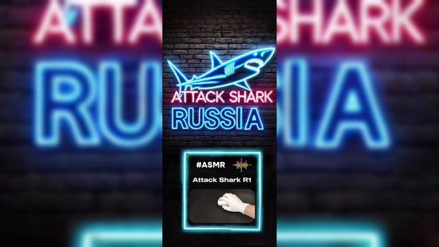 ATTACK SHARK #ASMR –МЫШКА R1 🦈 #AttackSharkRUSSIA #R1 #AttackShark #AttackSharkR1
