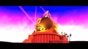 Pixar lamp destroys 20th century fox logo (cycles) #blender #animation #pixar #20thcenturyfox