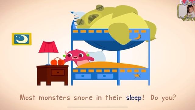Endless Learning Academy, Lesson 10 - Explaining Words EAT, DRINK, SLEEP, LOOK, HEAR смотреть онлайн