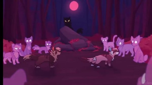 Hawkfrost & Brambleclaw AU MAP Warriors cats Коты воители | BlacK FaLcoN|