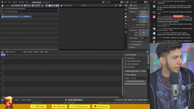 UI CONGELADA - Blender Hoy Live #76 смотреть онлайн