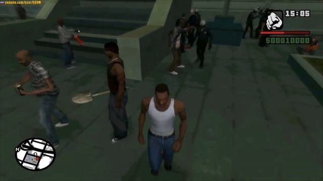 GTA San Andreas - Майдан в проекте смотреть онлайн