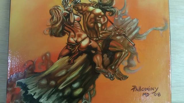 Boris Vallejo style Barbarian warrior couple смотреть онлайн