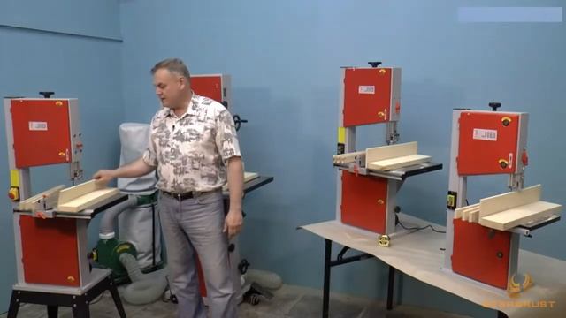 Сравнительный тест ленточнопильных станков BS10, BS12, BS14, BS16 смотреть онлайн