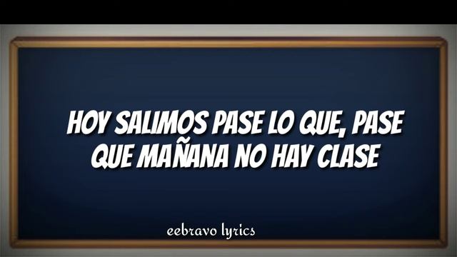 Sebastián yatra-mañana no hay clase (24/7)(LETRA)ft. Ñejo&Damalta смотреть онлайн