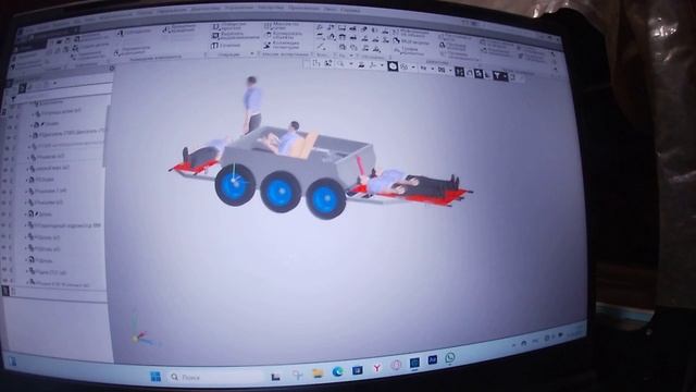 Универсальная колёсная платформа