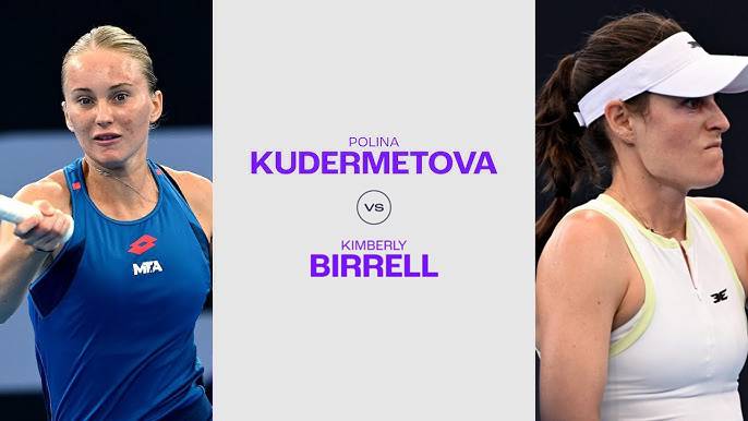 28.01.25. Кимберли Биррелл - Полина Кудерметова. WTA 500. Kimberly Birrell - Polina Kudermetova