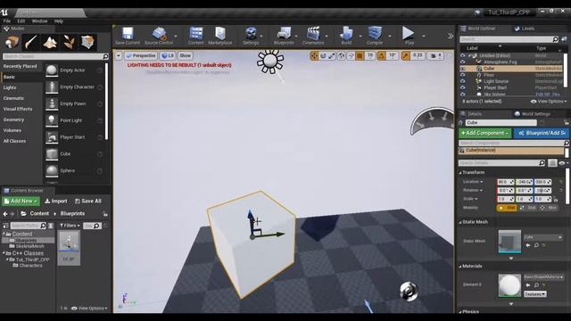 UE4 -- Third Person Setup C++ (Part 2) -- Basic Movement смотреть онлайн