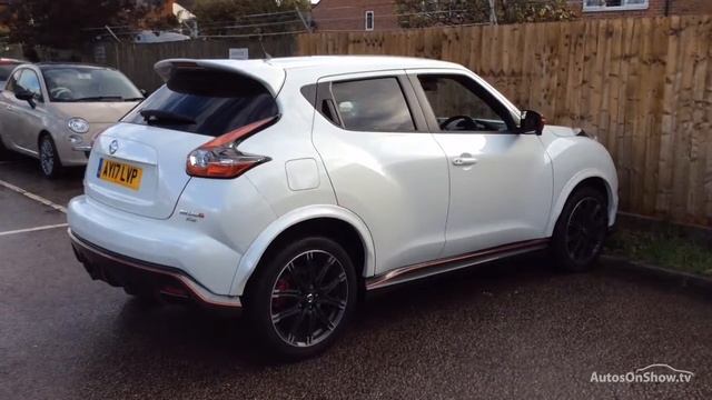NISSAN JUKE NISMO RS DIG-T WHITE 2017 смотреть онлайн