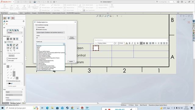 Solidworks Part and Drawing Templates - Parça ve Teknik Resim Şablonu - Antet Düzenleme смотреть онлайн