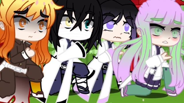 Tomioka Giyu Turned into a Demon | Meme | GachaClub | Demon Giyu AU | ¡Demon Slayer¡ смотреть онлайн