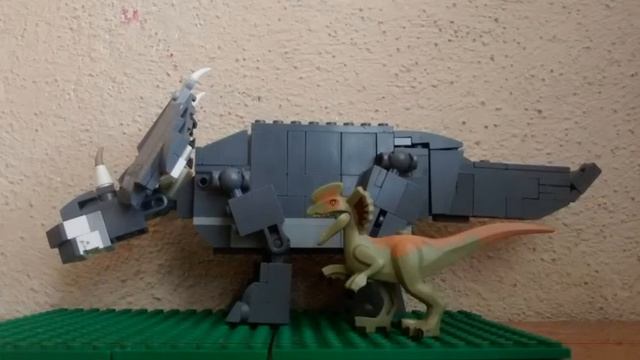 Lego Sinoceratops Moc | Lego Jurassic World Camp Cretaceous. смотреть онлайн