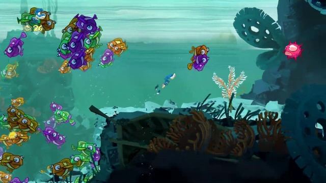 Прохождение Rayman Origins Глава 4 # 19 : Порт-Паник смотреть онлайн