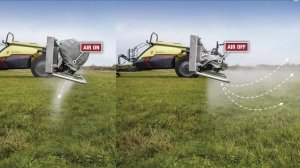 HARDI Twin Force - система регулируемой воздушной завесы.