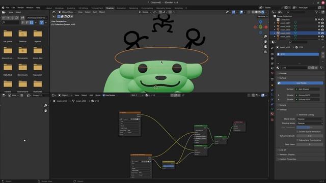 How To Import A Paint 3D Model Into Blender W/ The Blender P3D Shader