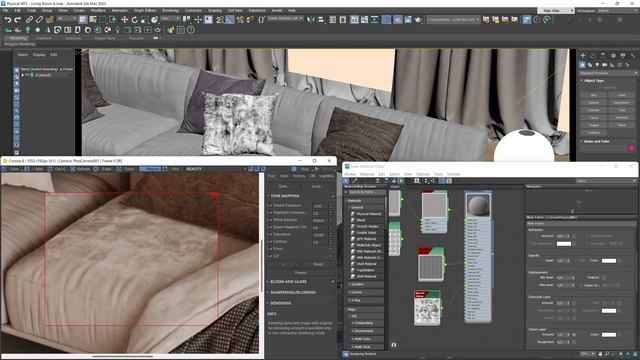 Corona for 3ds Max Physical Material Tutorial, Part 07 - The Sheen Layer смотреть онлайн