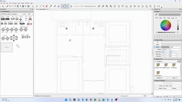How to create Electrical Layouts in Sketchup Complete Process смотреть онлайн