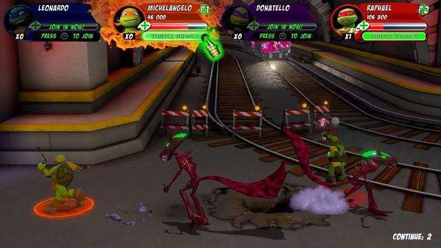 Teenage Mutant Ninja Turtles Arcade Wrath Of The Mutants | #2 SEWER | 2024 PC (2 Players) смотреть онлайн