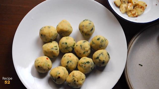 Potato Cheese Balls Recipe | Kids Food Recipe By Recipe52