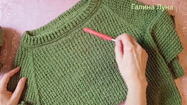 🧶Джемпер из пряжи Вита Бриллиант//покажу и расскажу смотреть онлайн